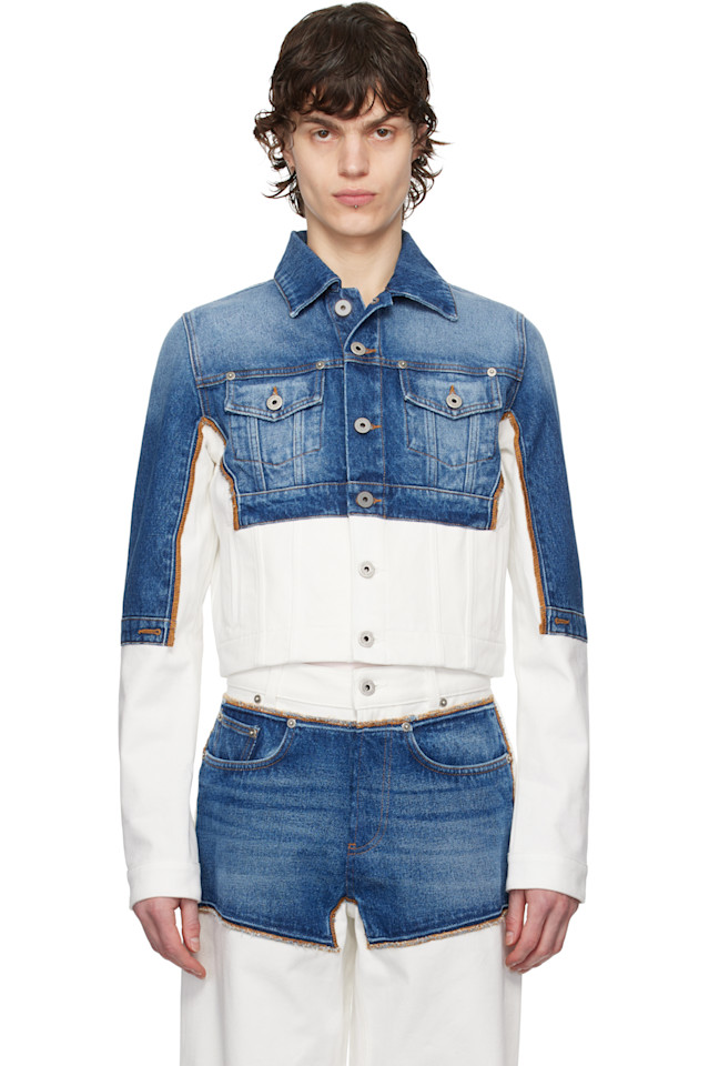 

Маленькая джинсовая куртка grand' Jean Paul Gaultier, мультиколор