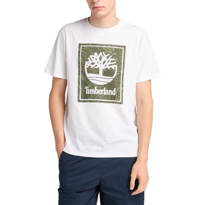 

Timberland Футболка мужская белая с круглым вырезом умеренно прямого кроя, Белый, Timberland Футболка мужская белая с круглым вырезом умеренно прямого кроя