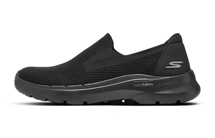 

Кроссовки Skechers Go Walk 6 Lifestyle Shoes Men Low-top Black, черный