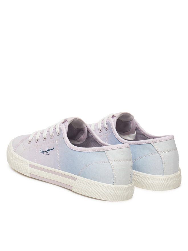 Кроссовки из ткани Brady Colors W Pls31600 Pepe Jeans, фиолетовый — фото 3
