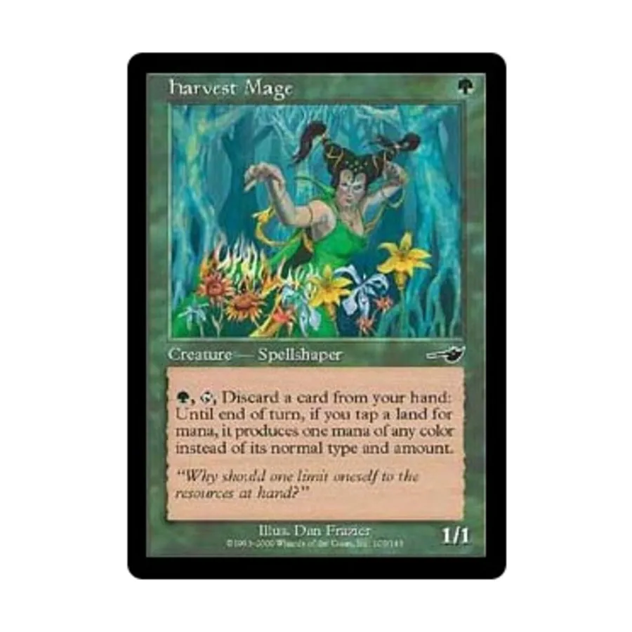 

CCG Маг урожая (клавиша C), MTG - Nemesis