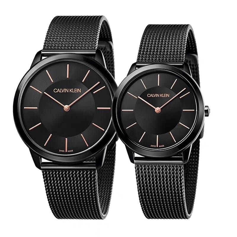

Calvin Klein Часы CK/ Wrist Watch Quartz Movement Stainless Steel Strap 40mm Black Dial Unisex, Black Dial