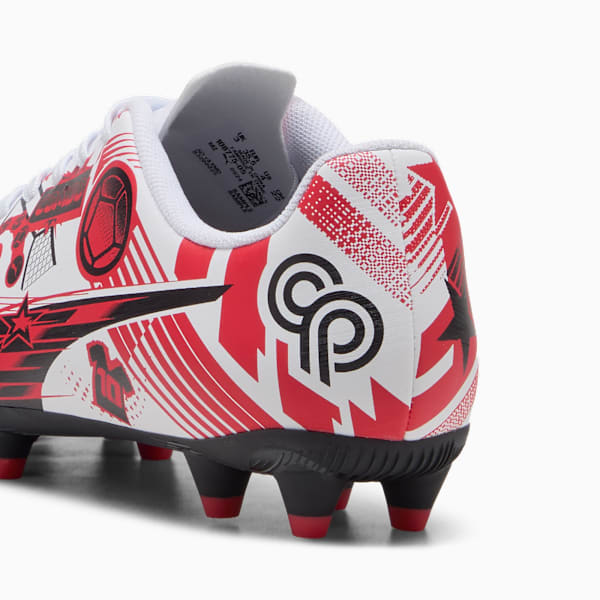 Бутсы для игры на твердом/искусственном грунте Ultra Christian Pulisic Legacy Puma, белый — фото 3