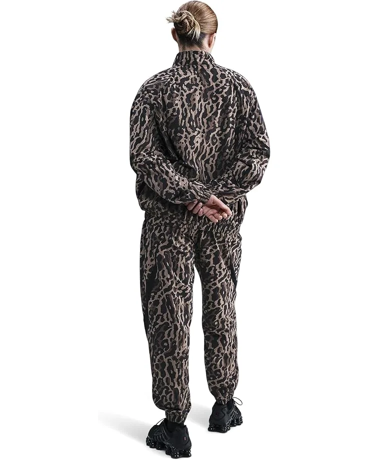 Брюки Nike Sportswear Trend Woven Heritage All Over Print Pants, Black/Black — фото 2