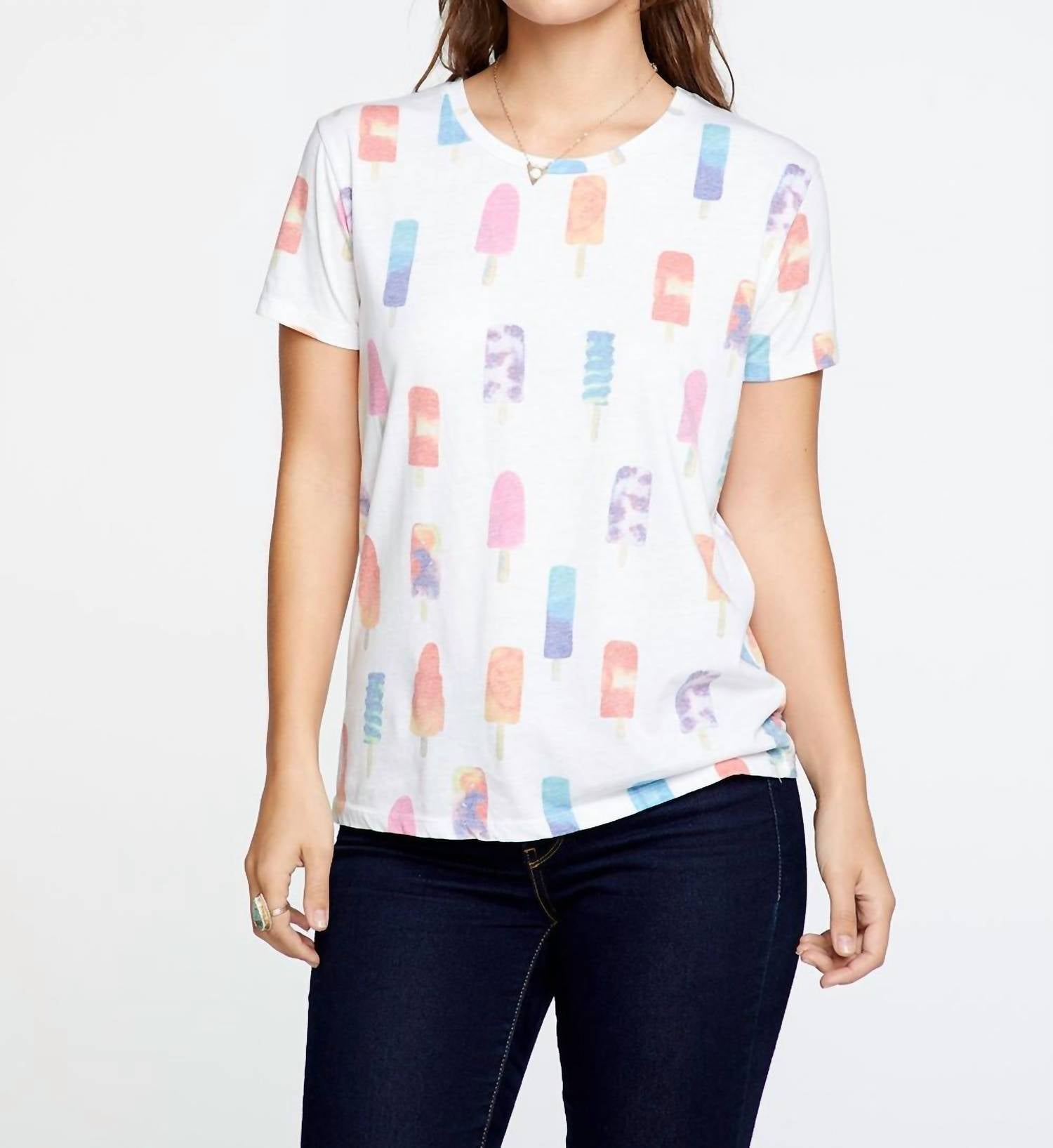 

Футболка с коротким рукавом и принтом "Фруктовый лед" Chaser, Popsicles