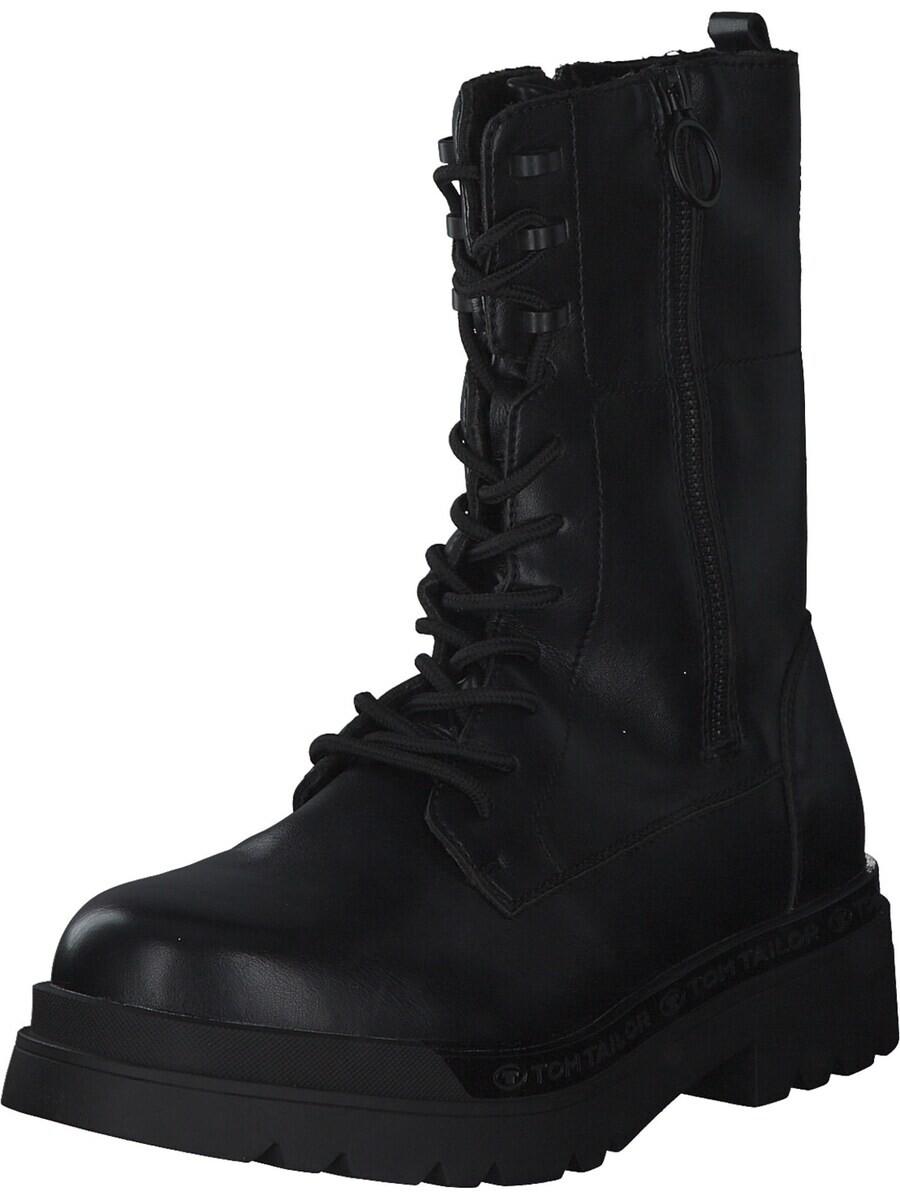 Ботильоны на шнуровке TOM TAILOR Lace-Up Ankle Boots, черный