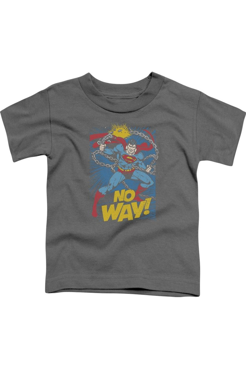 

Футболка с коротким рукавом DC Comics No Way для малышей Gildan, Charcoal