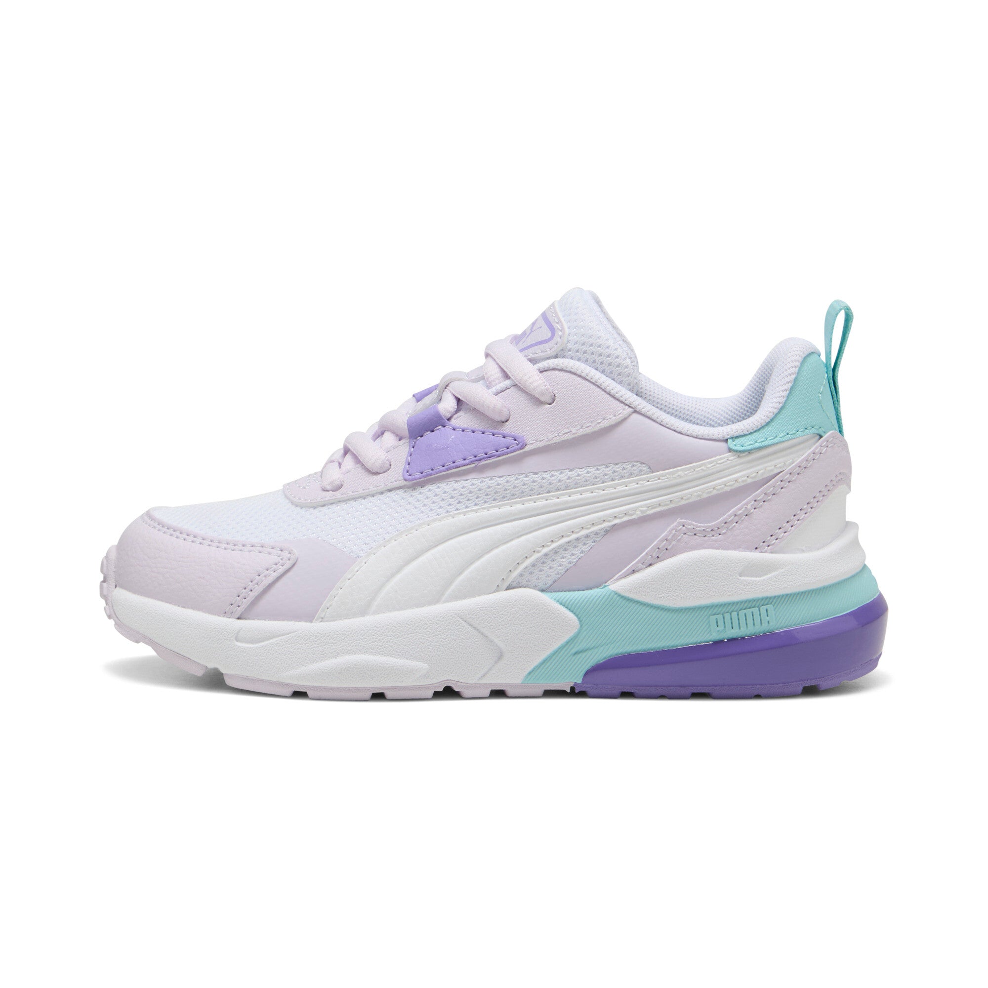 

Кроссовки PUMA Little Kids Vis2k, цвет white/white/lilac frost