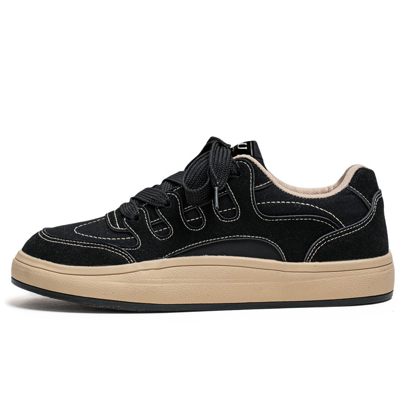 

Нескользящие низкие кроссовки для скейтбординга для мужчин URBAN AUTHENTIC, Black