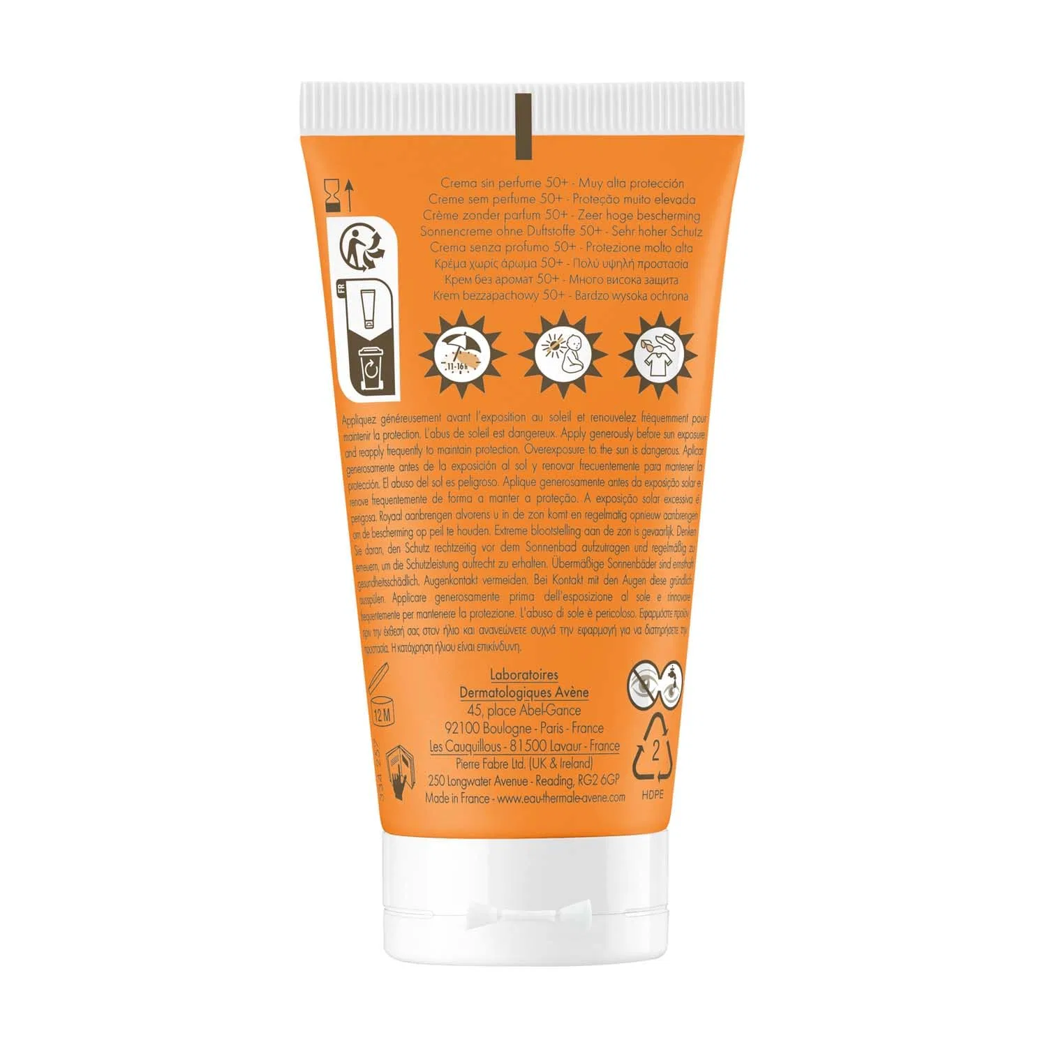 Солнцезащитный флюид AVÈNE SPF 50+ без отдушек, 50 мл Avene — фото 2