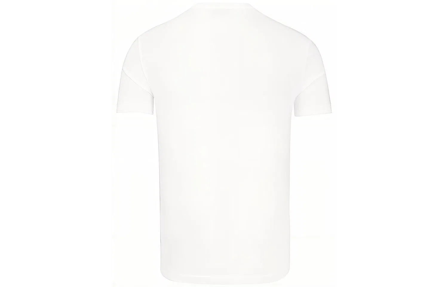 Футболка EA7 Emporio Armani белая — фото 3