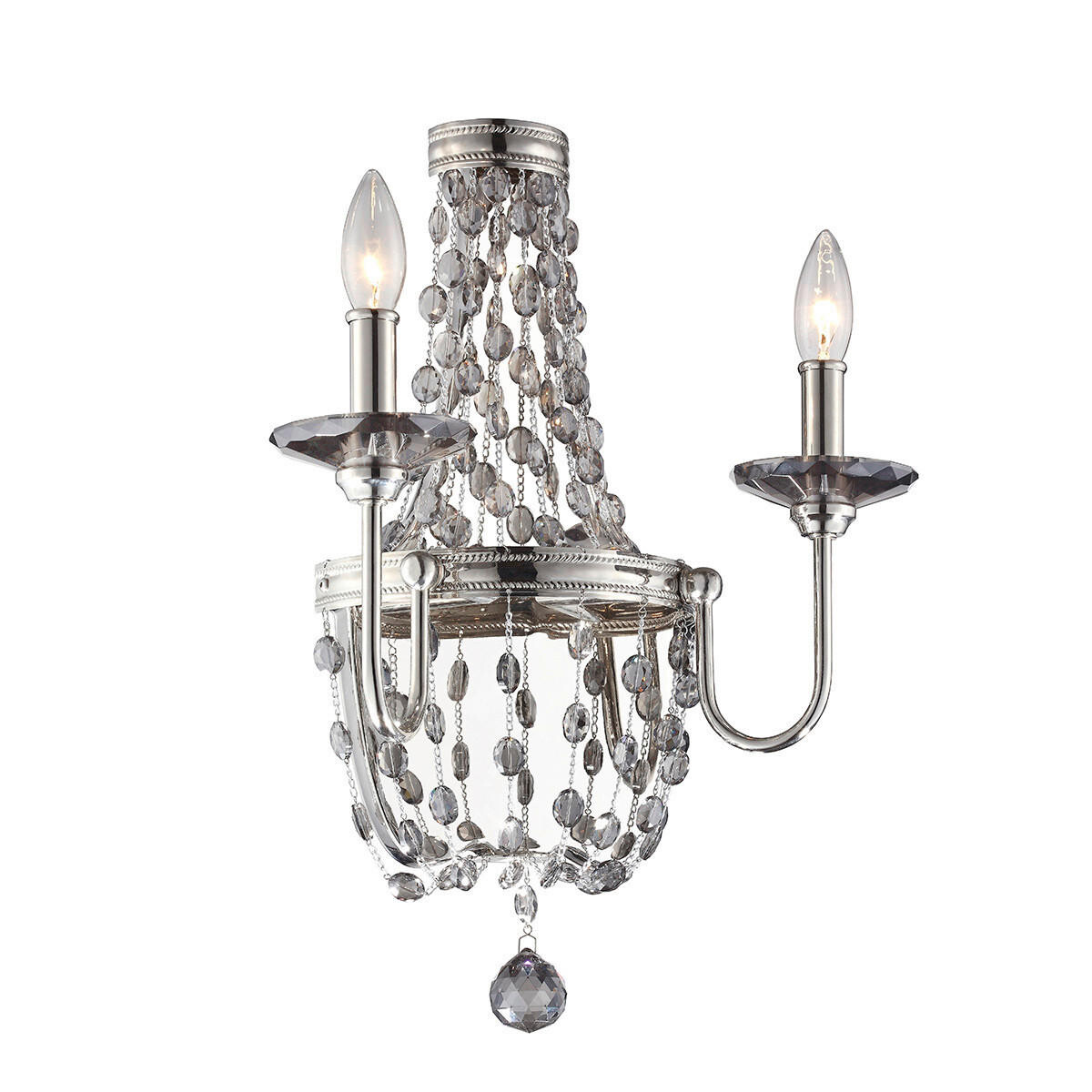 

Настенная лампа Elstead Lighting, 34,9x18,1x47,3 см, никельной