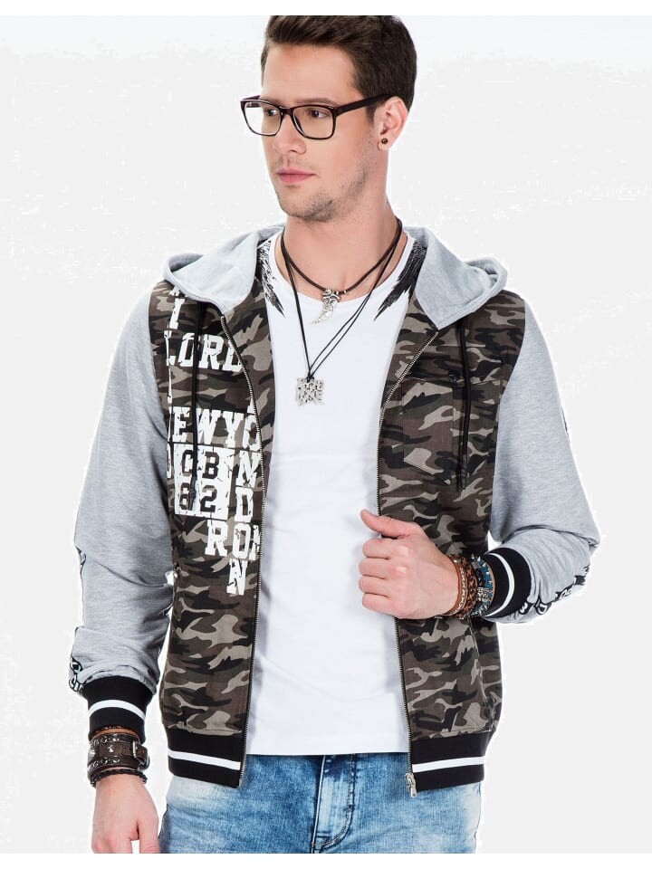 

Флисовая куртка Cipo & Baxx Jacke, хаки