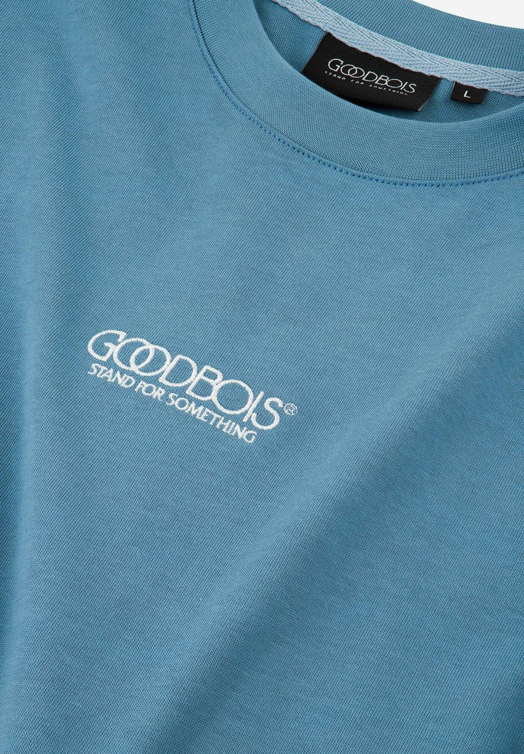 

Базовая футболка OG LOGO GOODBOIS, светло-голубой
