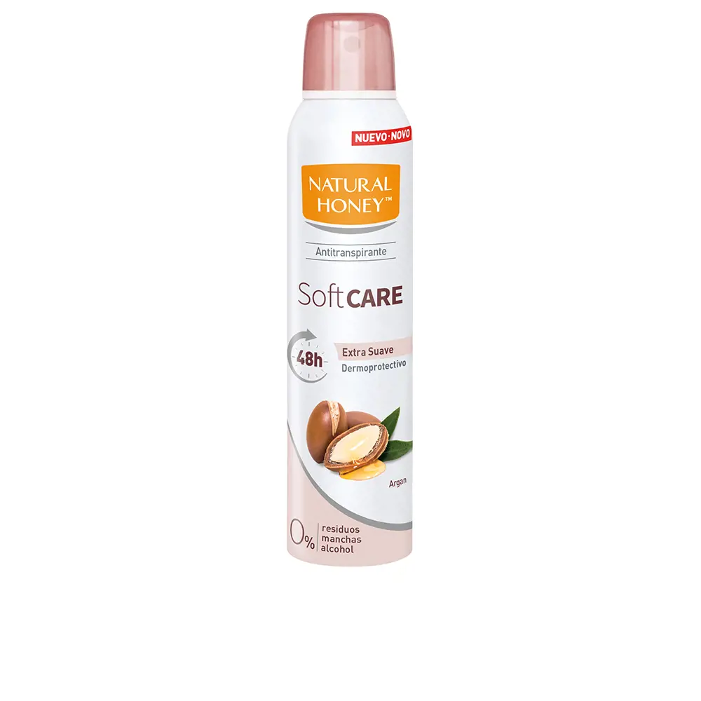 

Дезодорант Soft care desodorante vaporizador Natural Honey, 200 мл.