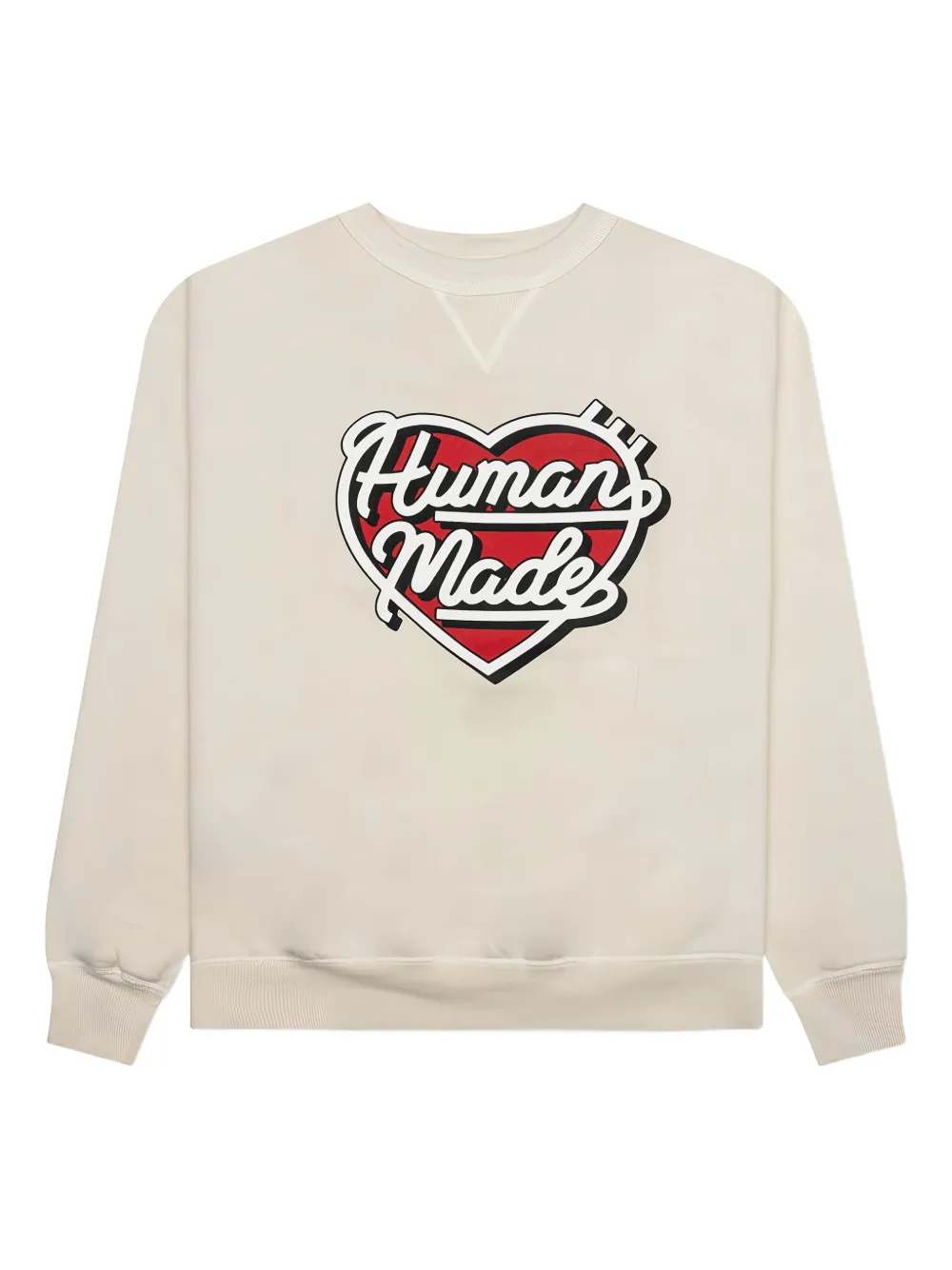 

Толстовка с логотипом в виде сердца Human Made, белый