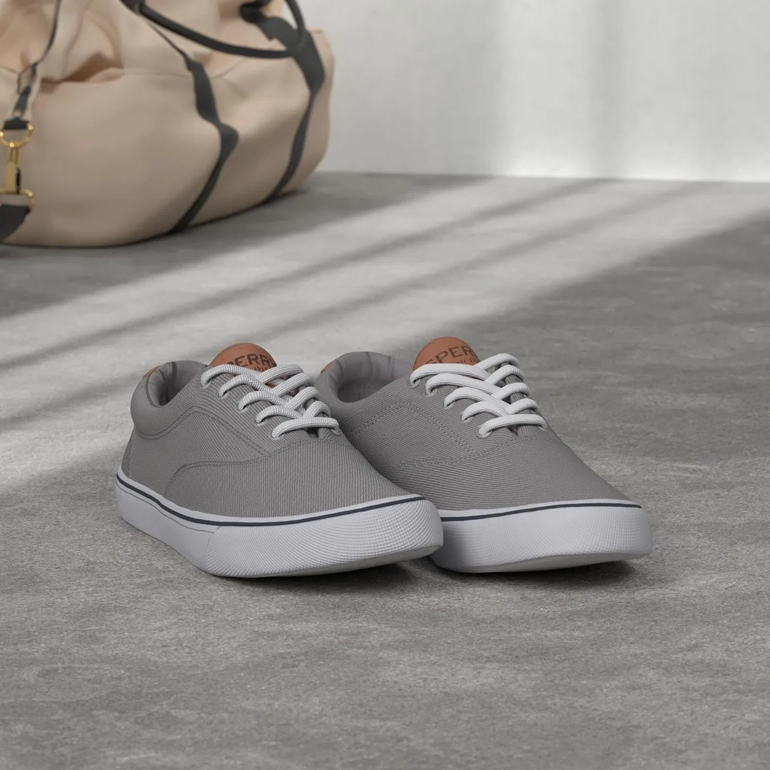 Мужские кроссовки Sperry Striper II CVO, 3-Core Sw Grey — фото 2