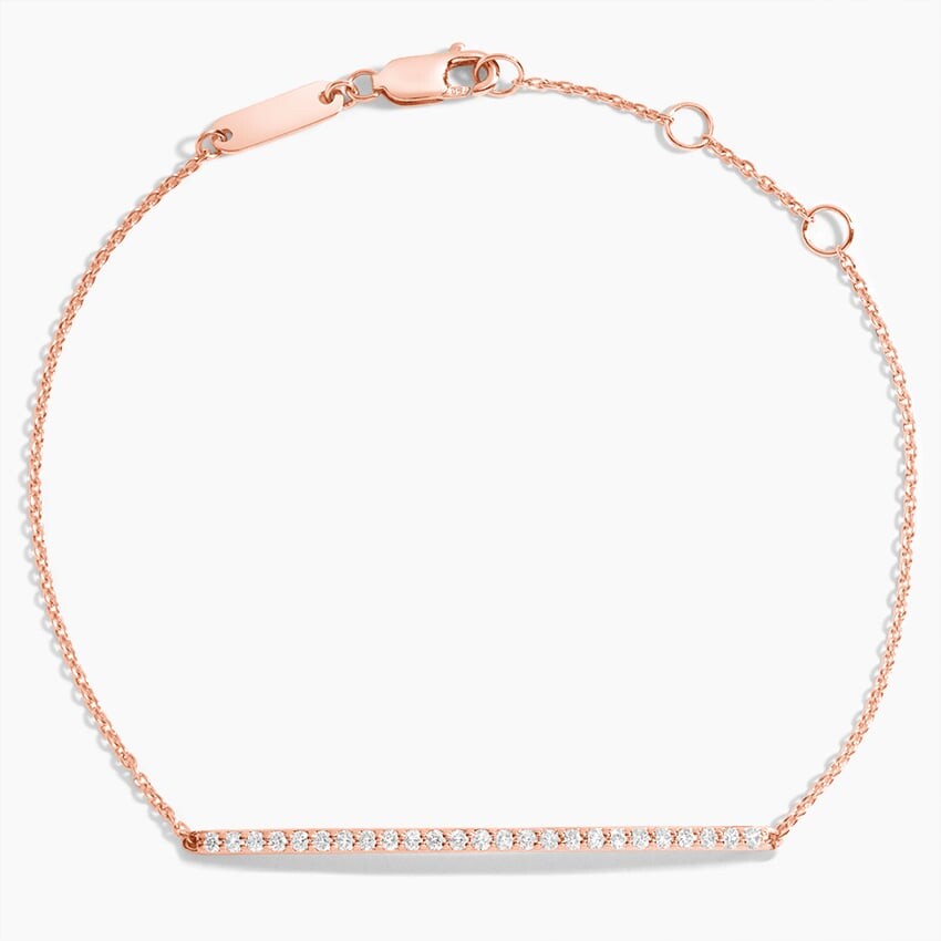 

Браслет с бриллиантовым паве (1/4 карата по два раза) Brilliant Earth