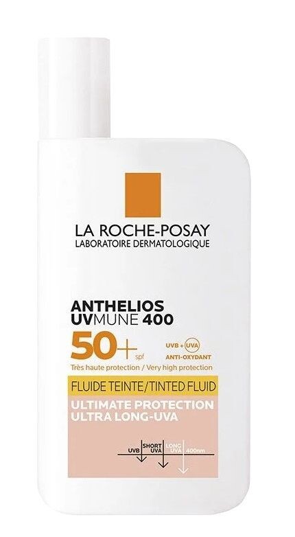 

Красящая жидкость с лицевым фильтром La Roche-Posay Anthelios UV Mune SPF50 + , 50 мл