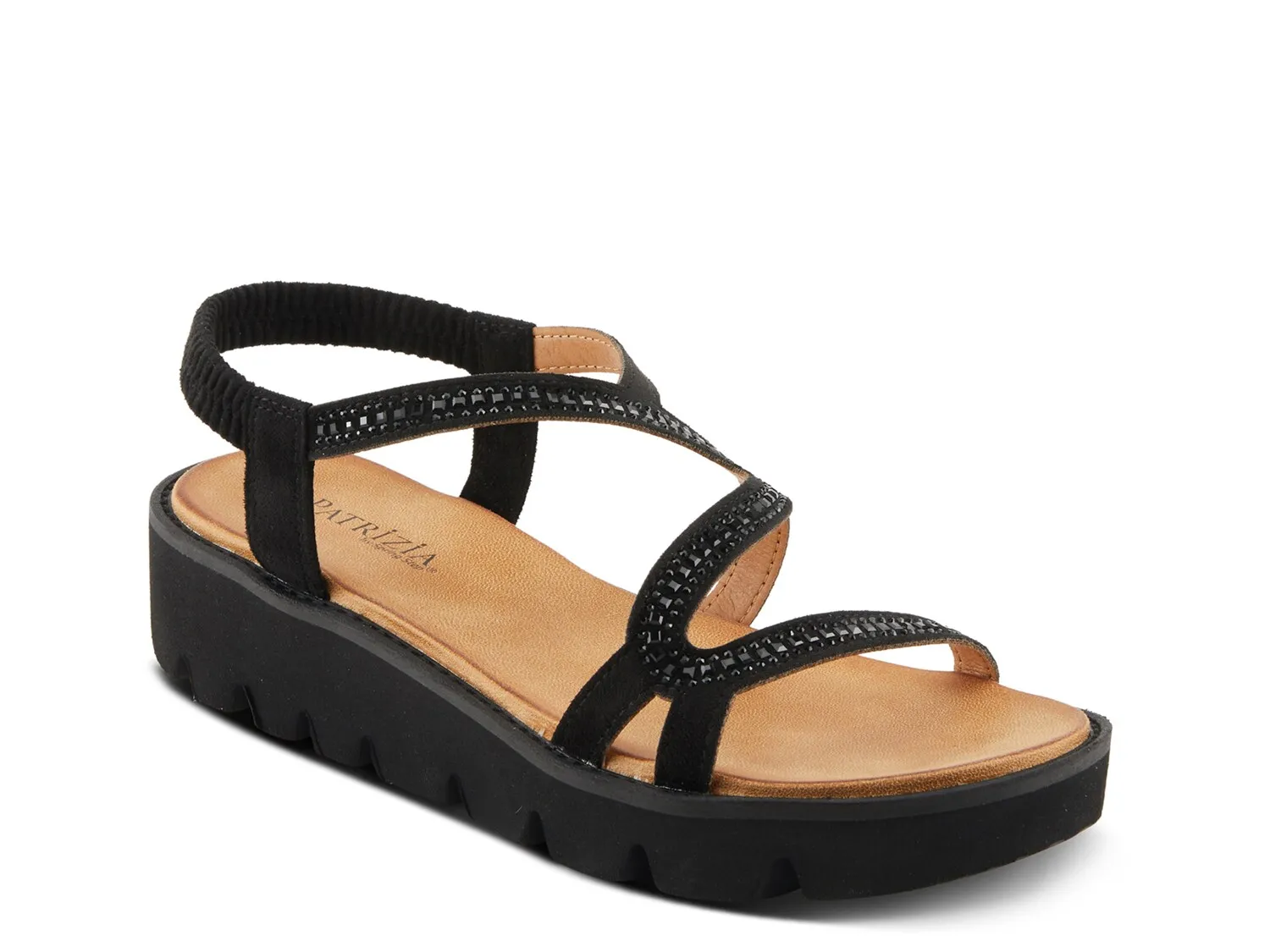 

Сандалии Zigged Wedge Sandal Patrizia By Spring Step, черный