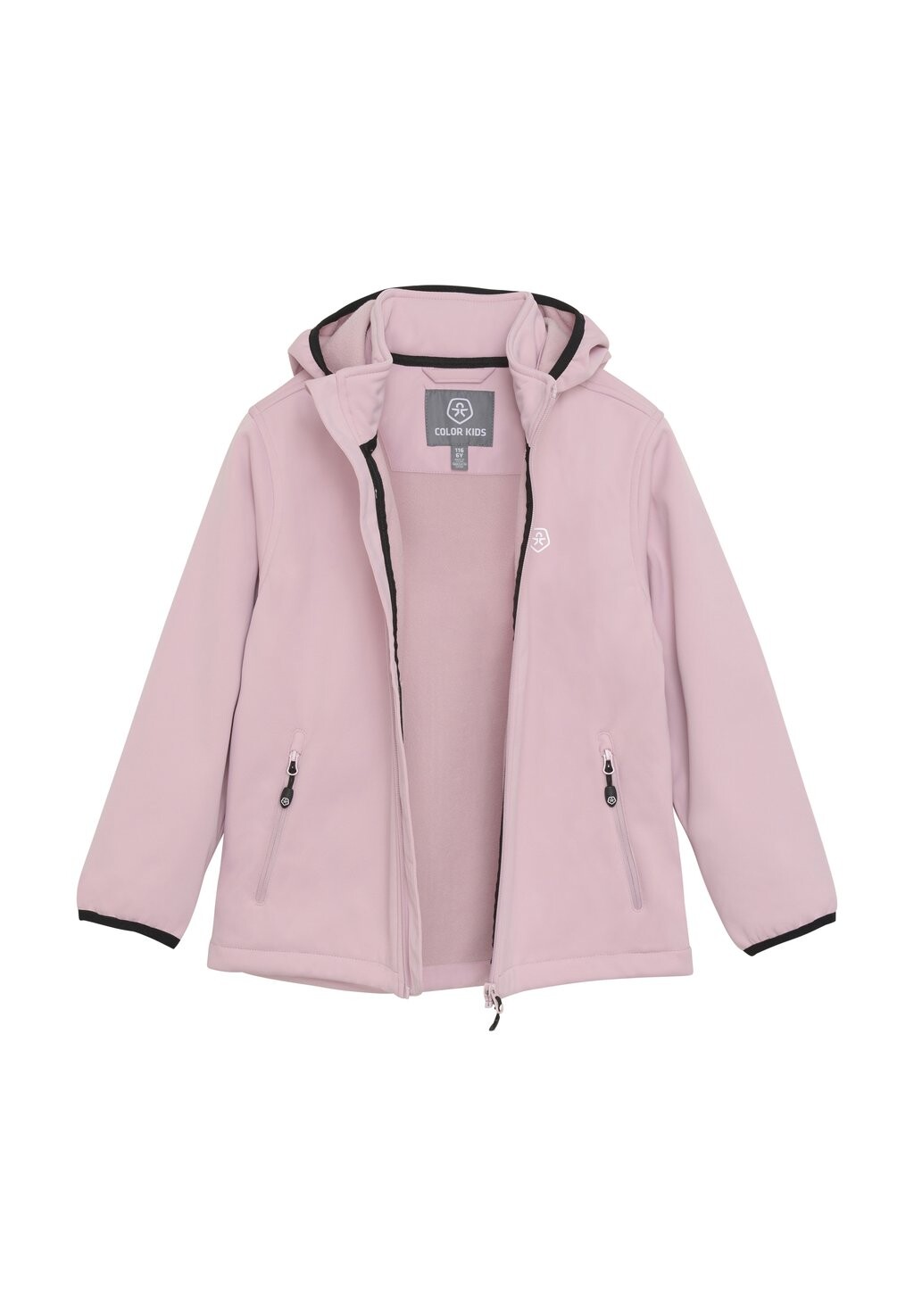 Куртка из мягкой ткани Color Kids, светло-розовый — фото 2