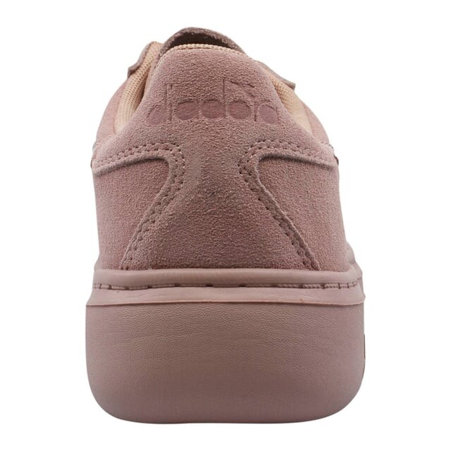 B элитные широкие женские розовые кроссовки Diadora, розовый — фото 2