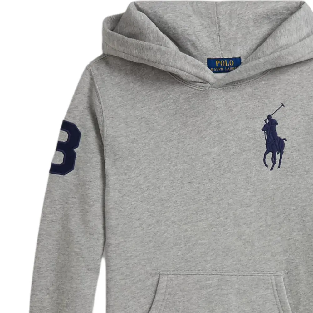 Свитшот для подростков Teenagers Polo Ralph Lauren, серый — фото 3