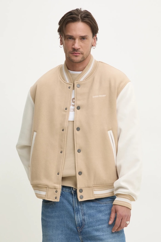 

Куртка Guess Jeans, бежевый