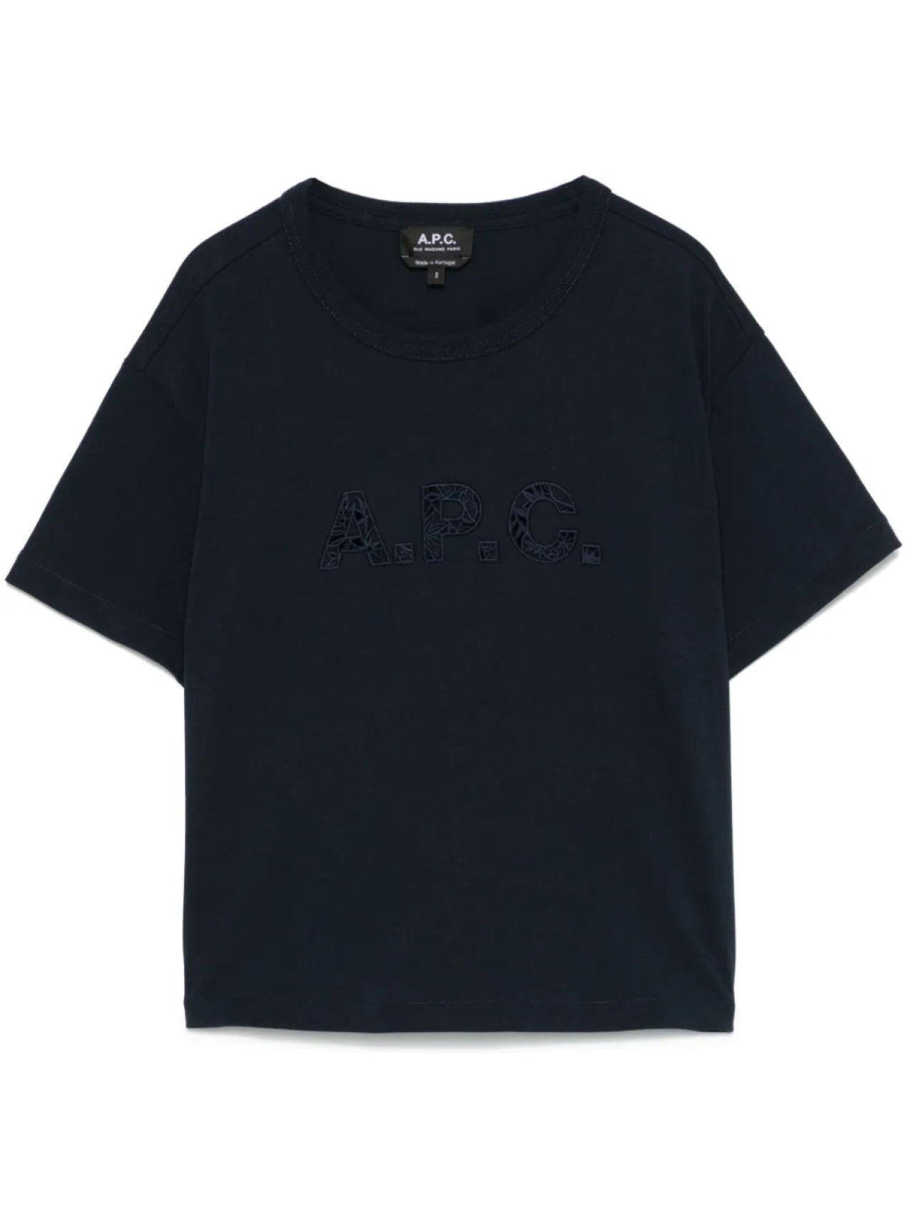 

A.P.C. футболка с круглым вырезом, синий