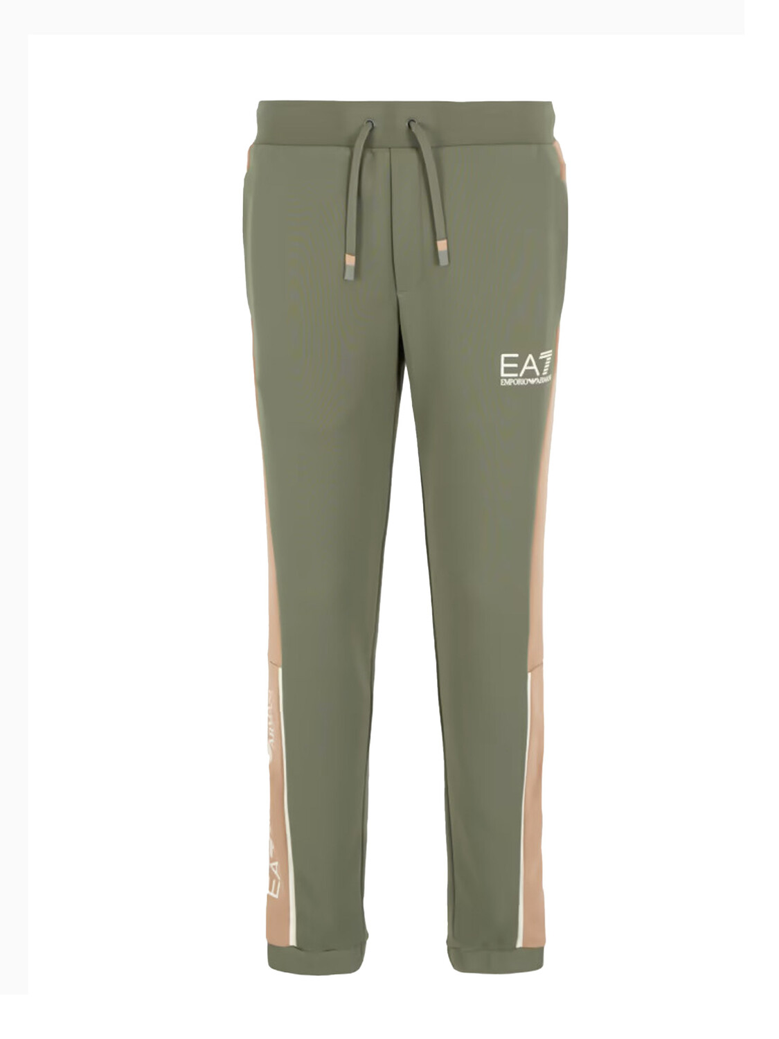 

Брюки pantalone slim con stripes Ea7, зеленый