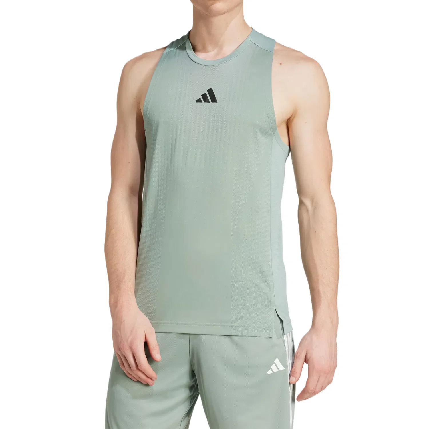 Топ-майка Adidas Silver Green — фото 2