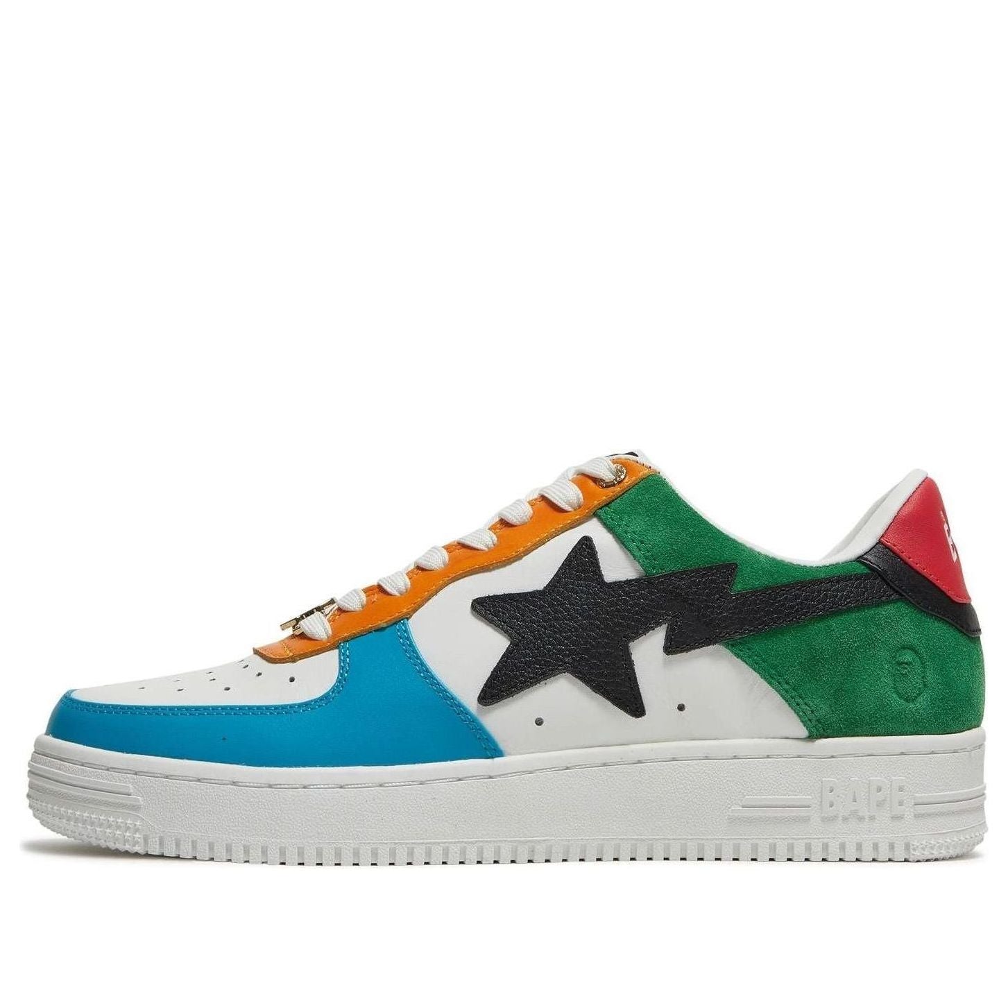 Кроссовки A BATHING APE Bape Sta Tokyo Low 'Multicolor White'
