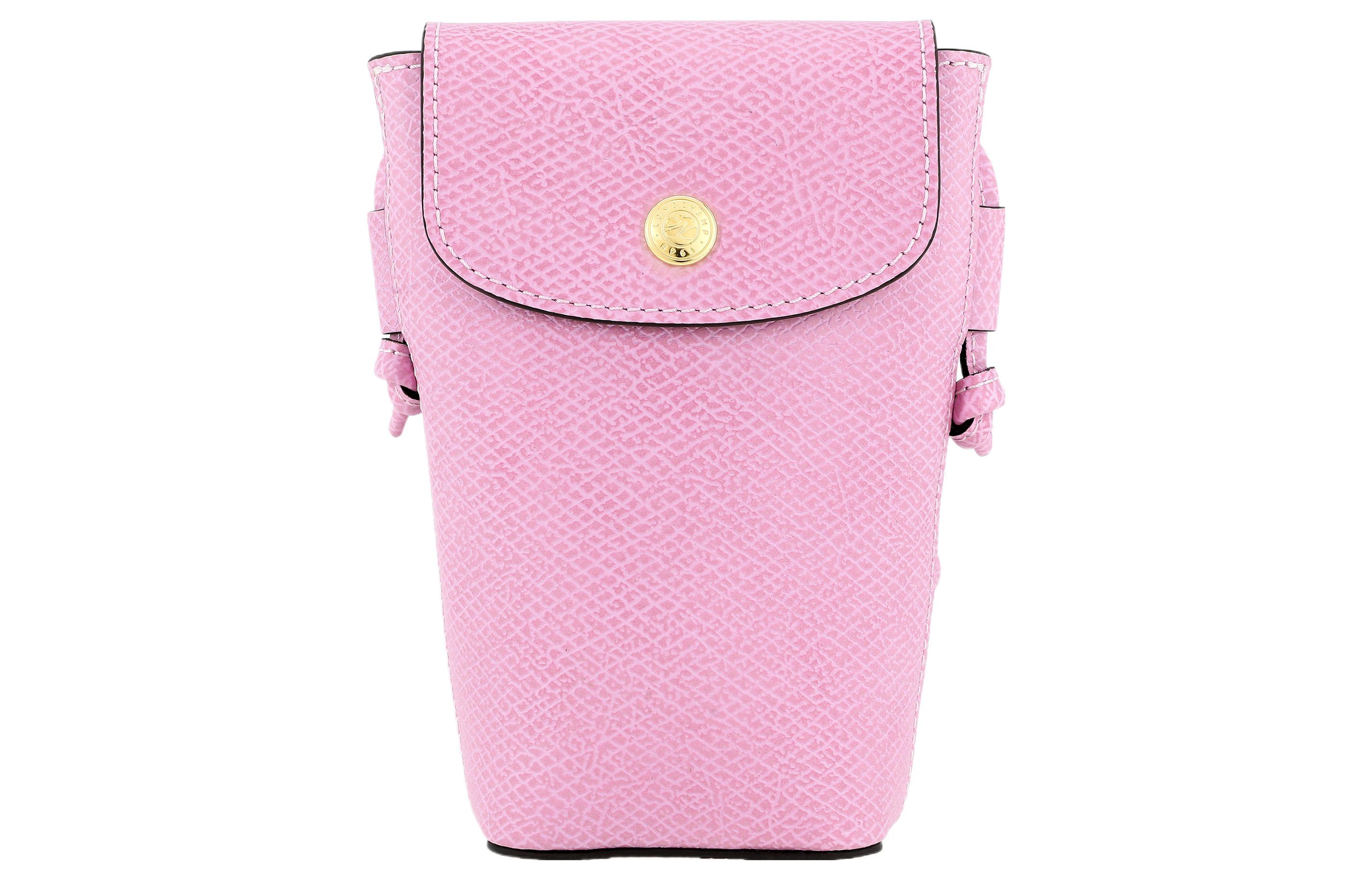 

LONGCHAMP Сумка через плечо из натуральной кожи коровы с карманом для телефона женская розовая Épure