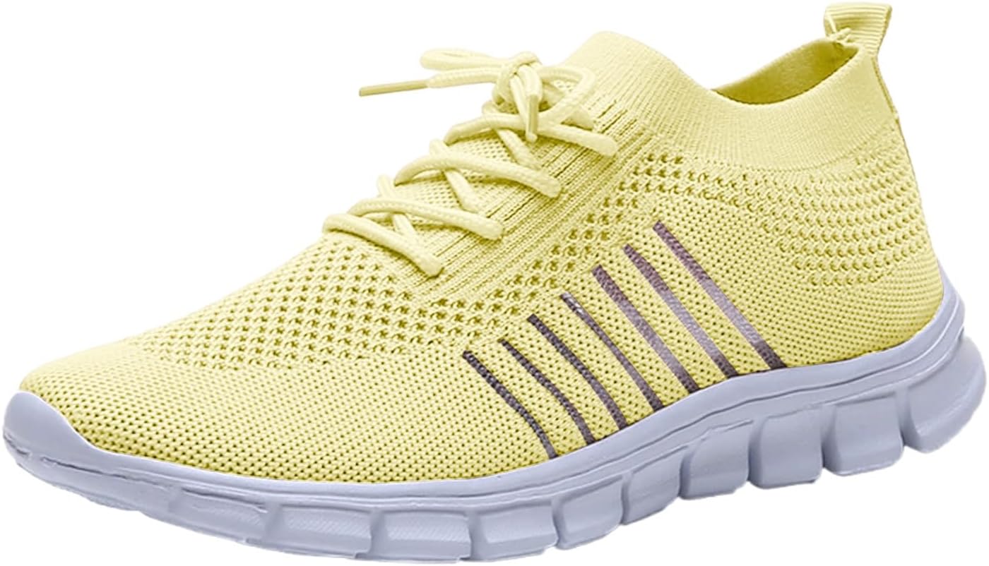 

Женские беговые кроссовки fly woven Generic, желтый