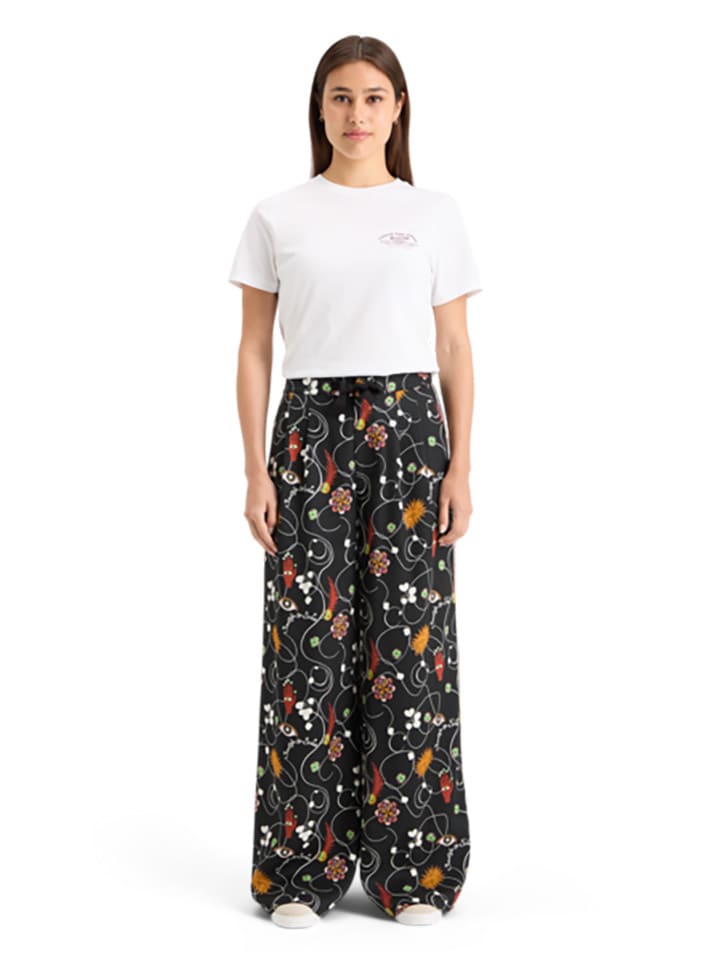 

Тканевые брюки Scotch & Soda, черный