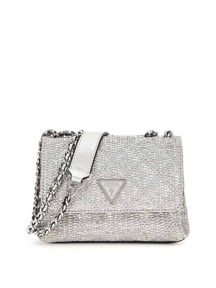 

Сумка через плечо GUESS Giully, серебряный
