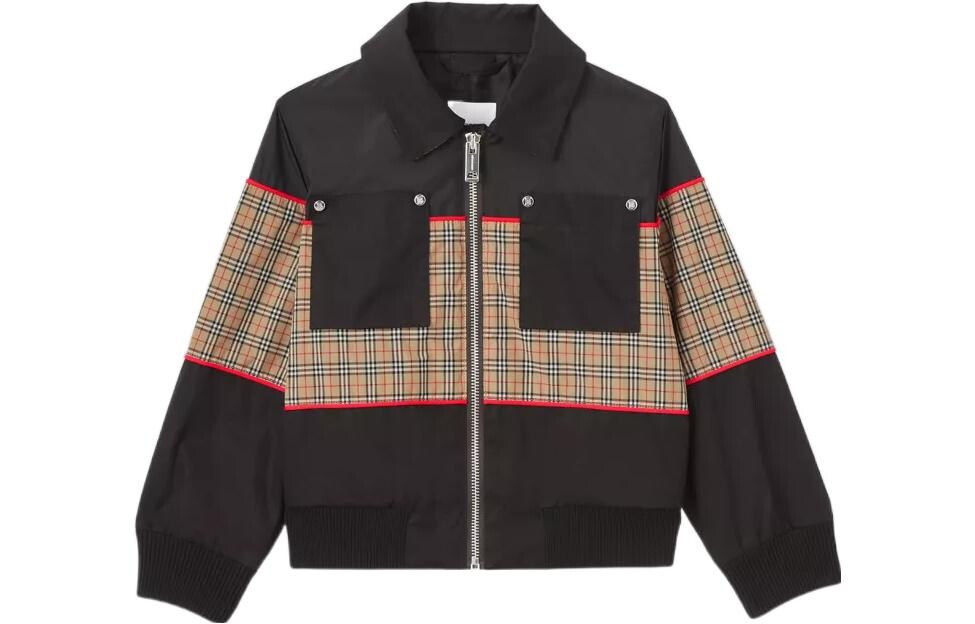 

Детская куртка Burberry, цвет Black