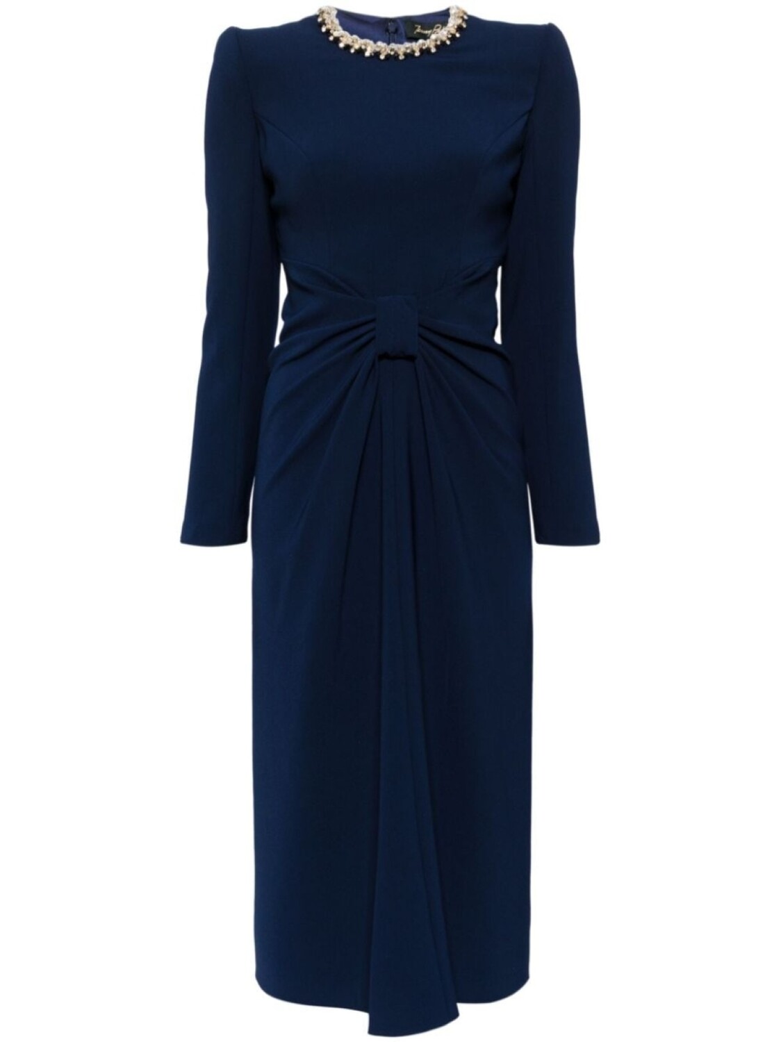 

Jenny Packham платье миди Sunday со сборками, синий