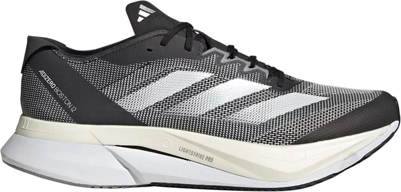 

Мужские кроссовки Adidas Adizero Boston 12, цвет Black/White/Carbon