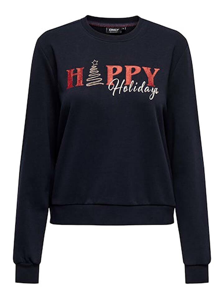 

Толстовка ONLY Sweatshirt, темно-синий