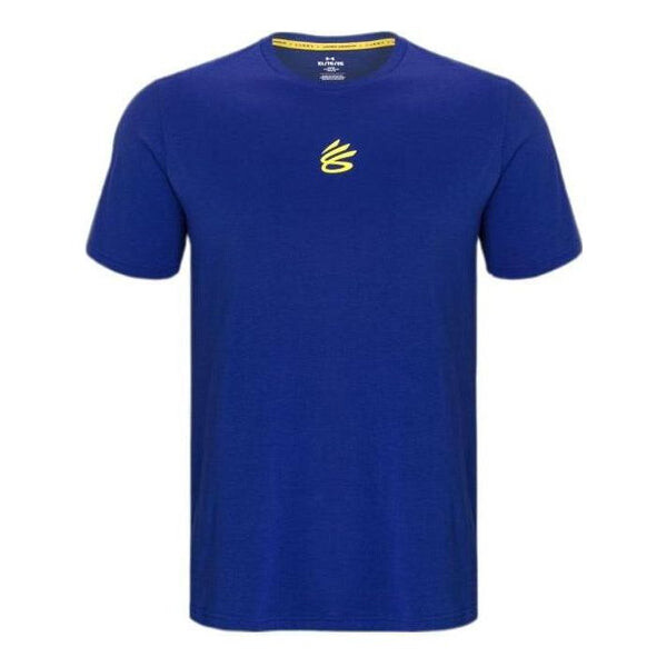 

Футболка curry logo t-shirt 'royal blue' Under Armour, синий