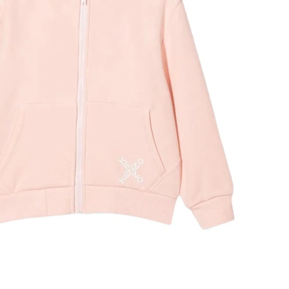 Детская толстовка с капюшоном Moderate KENZO, Pink — фото 4