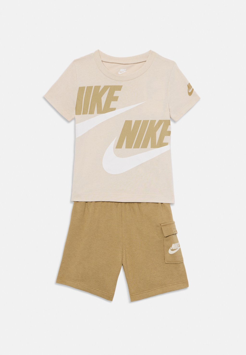 

Футболка с принтом SET Nike Sportswear, бежевый