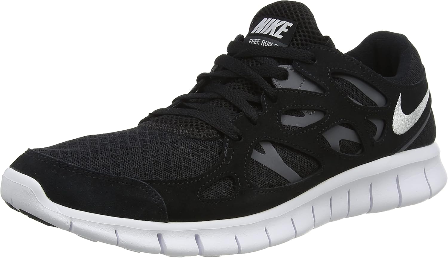 

Мужские гимнастические кроссовки для бега NIKE, Black White Dark Grey