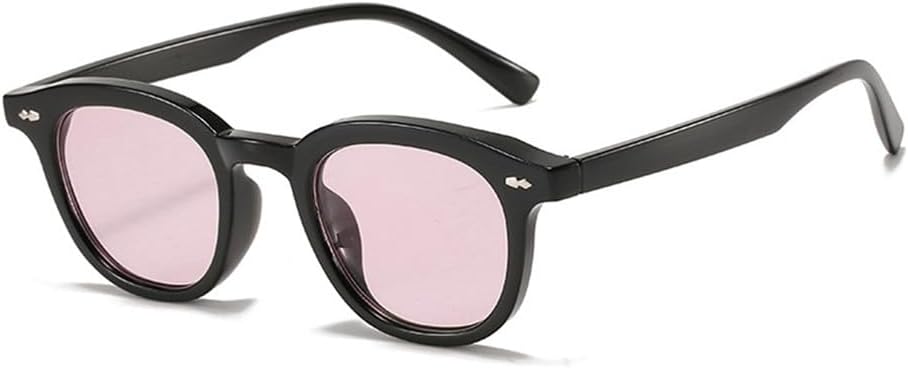 

Круглые солнцезащитные очки для женщин с декоративными заклепками, желейного цвета, UV400, для мужчин, с леопардовым принтом, для занятий спортом на открытом воздухе, бега и верховой езды UYPTK, Black Pink