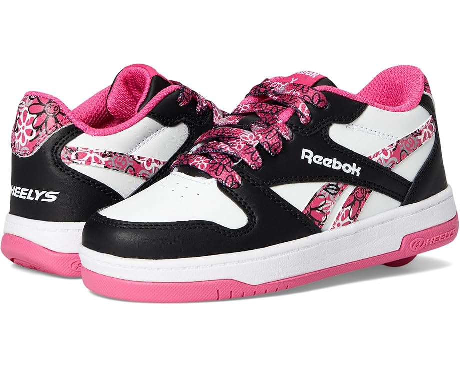

Кроссовки Heelys Reebok BB4500 Low, цвет Black/White/Pink