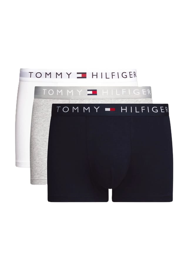 

Оригинальные брюки комплект из 3 шт. пояс с логотипом Tommy Hilfiger, серый