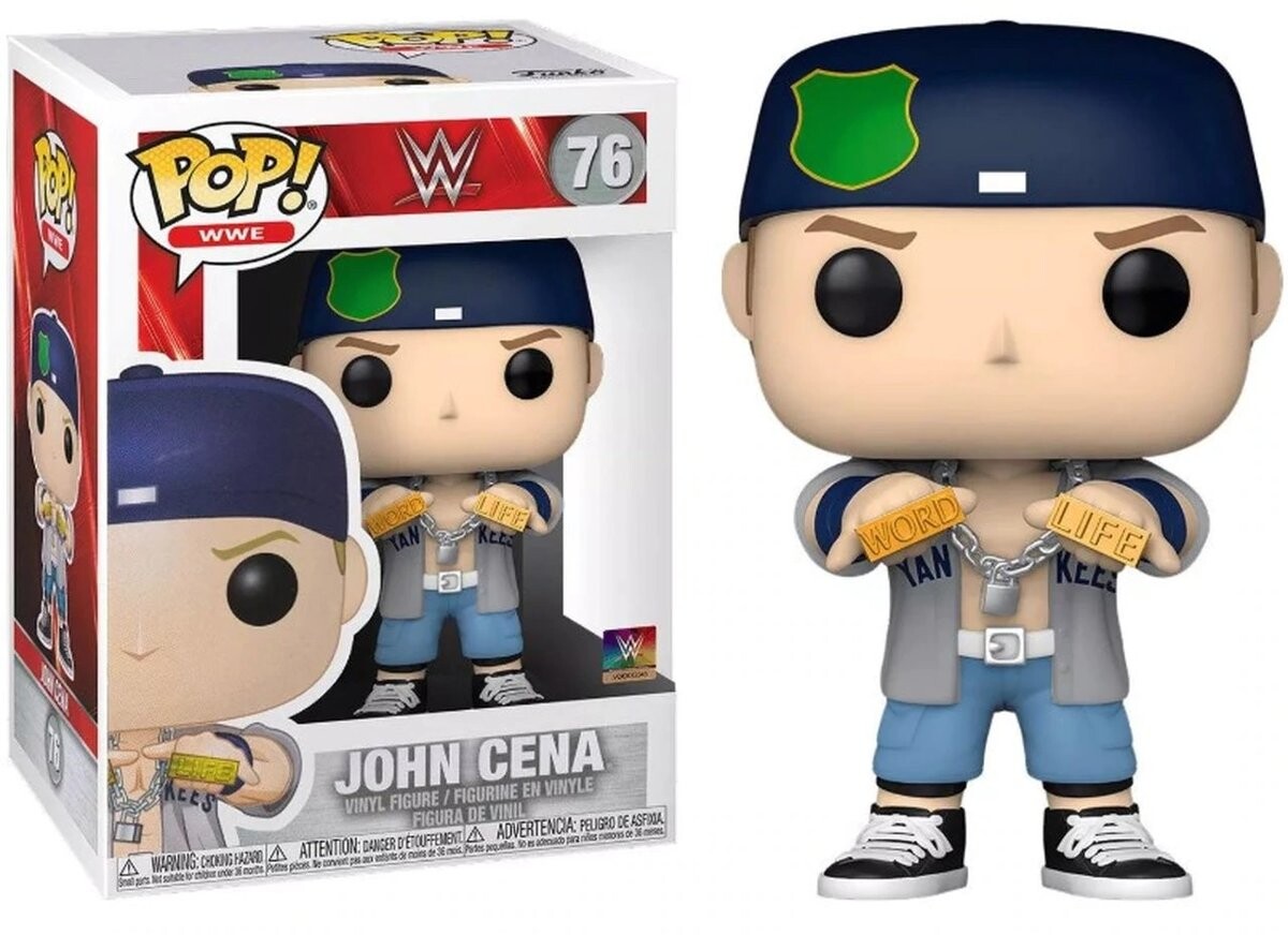 

Funko POP! WWE, коллекционная фигурка, Джон Сина, 76 лет.