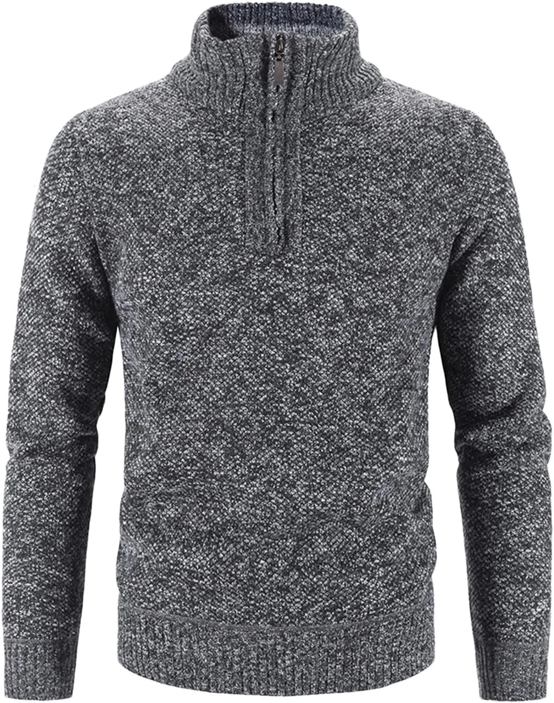 

Мужской пуловер на молнии Slim Fit