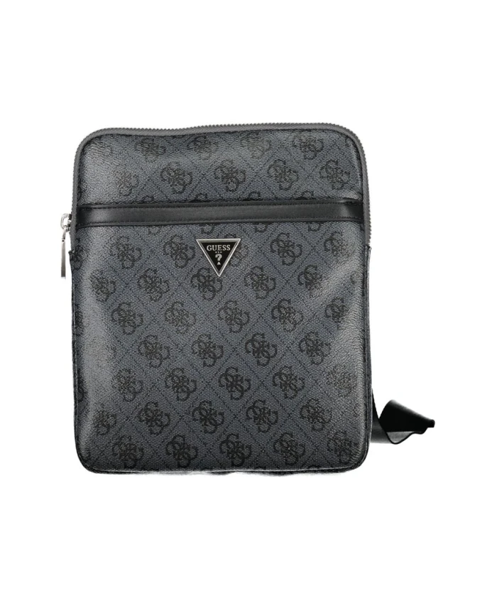 

Черная сумка через плечо с регулируемым ремешком Guess, черный